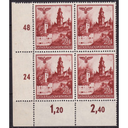 GG 045 czwórka MNH**