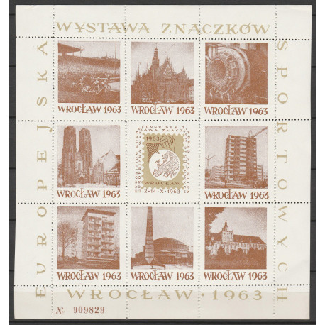 Nalepka "Wrocław 1963"