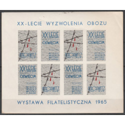 Nalepka "Oświęcim 1965"
