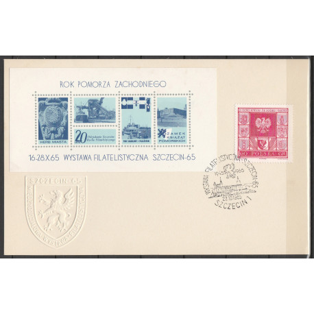 Nalepka "Szczecin 1965"
