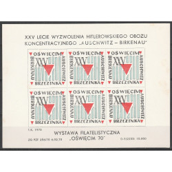 Nalepka "Oświęcim 1970"