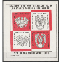 Nalepka "Warszawa 1978"