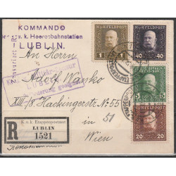 OA registered letter Lublin 1916