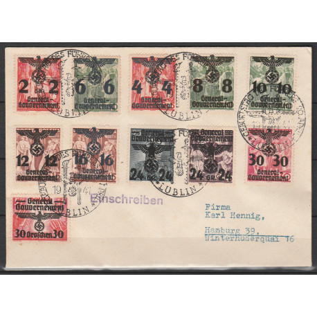 GG list Lublin - Hamburg 1941