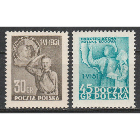 554-555 MNH**