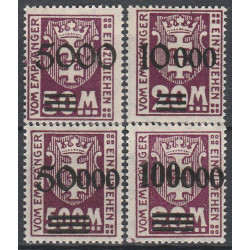 WMG 234-38 MNH**