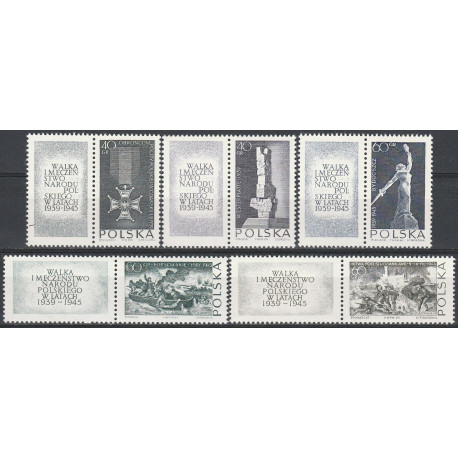 1384-1388 pw MNH**