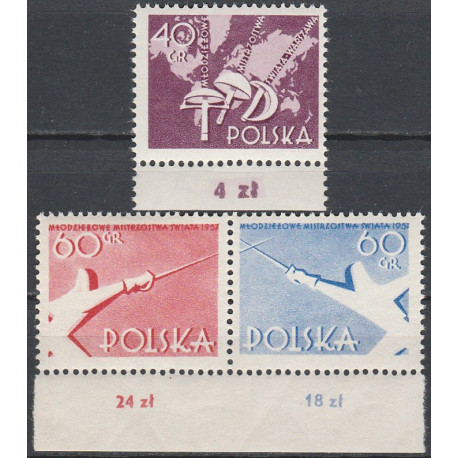 860-862 oznaczenie walca MNH**