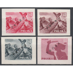 757-758 ND "PRÓBA" MNH**