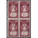 107 block of four MNH**