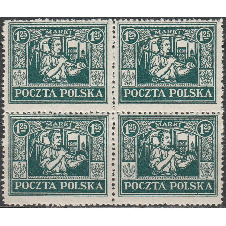 151 block of 4 MNH**