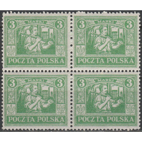 153 block of 4 MNH**