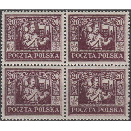 158a block of 4 MNH**