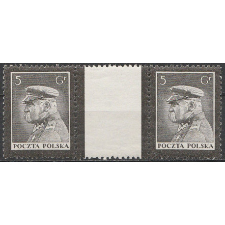 273 parka rozdzielona pustopolem MNH**