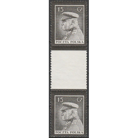 274 parka rozdzielona pustopolem MNH**
