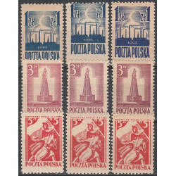 358-60 odmiany MNH**