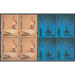 3338-3339 czwórki MNH**