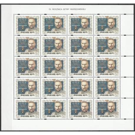3404 arkusz MNH**