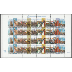 3620-3623 arkusz MNH**