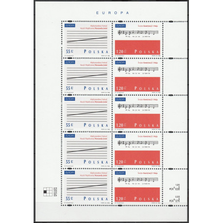 3566-3567 II sheetlet MNH**