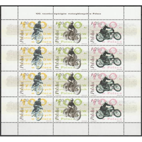 3847-3850 arkusz MNH**
