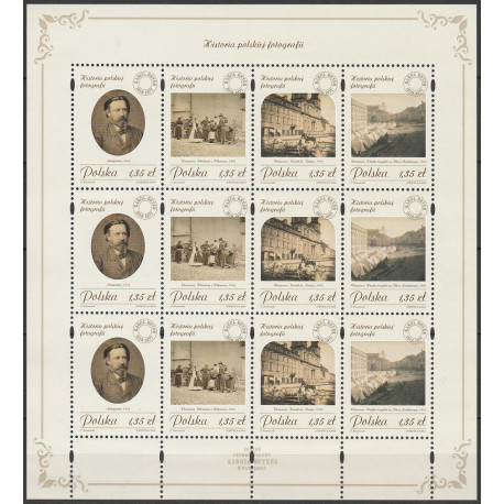 3847-3850 arkusz MNH**