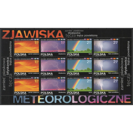 4196-4199 arkusz MNH**