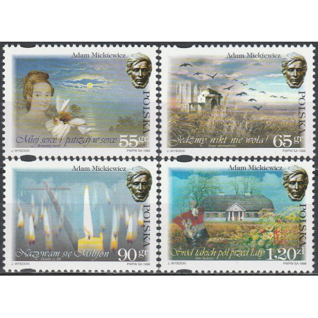 3589-3592 MNH**