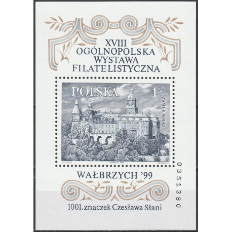 3638B blok 166B MNH**