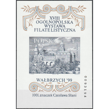 3638A blok 166A MNH**