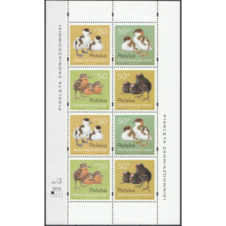3538-3541 arkusz MNH**