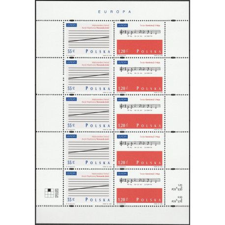 3566-3567 I arkusz MNH**