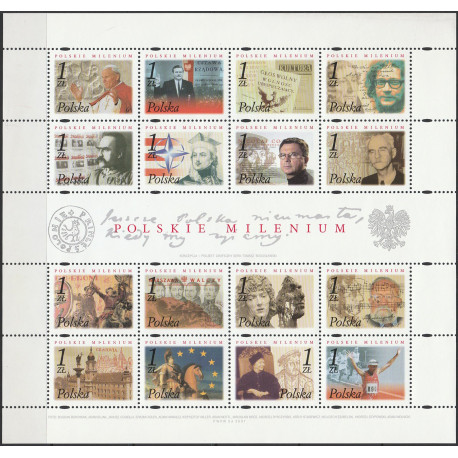 3780-3795 I arkusz MNH**