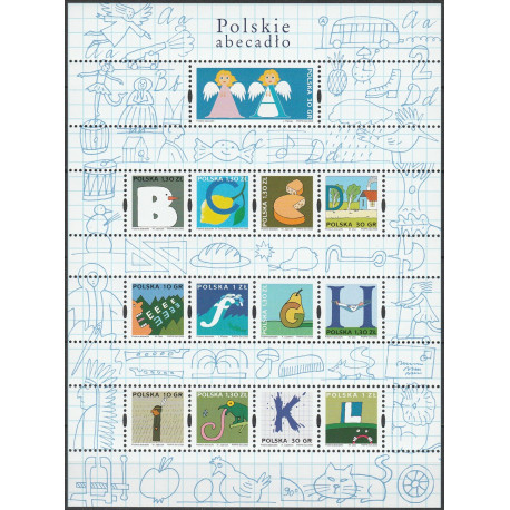 4107-4119 sheetlet MNH**