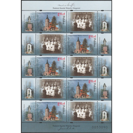 4326-4329 arkusz MNH**