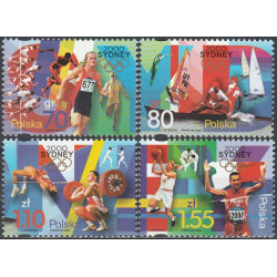 3706-3709 MNH**