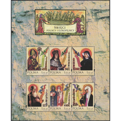 3857-3862 ms 184 MNH**