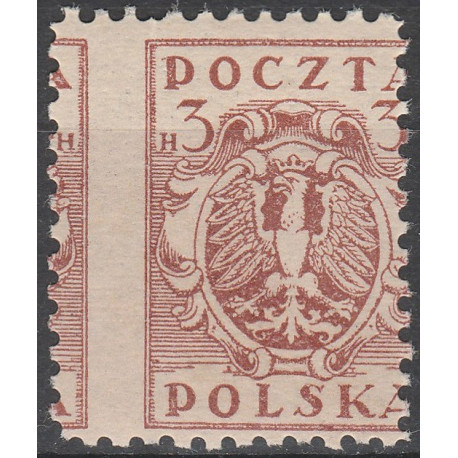 073 przesunięte ząbkowanie MNH**