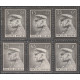 273-277 varieties MNH**