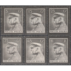 273-277 odmiany MNH**