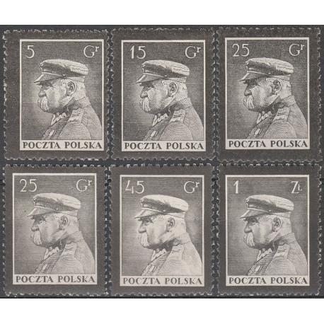 273-277 odmiany MNH**