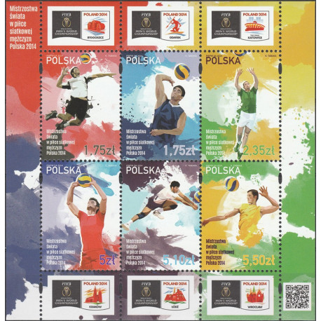 4549-4554 blok 267 MNH**