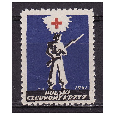 PCK nalepka dobroczynna 1941 MNH**