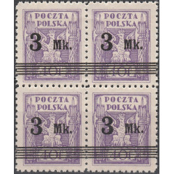 120a I error B block of 4 MNH**