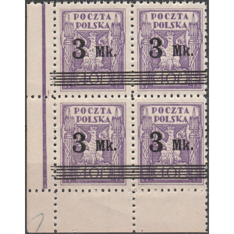 120a II error B2 block of 4 MNH**