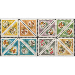 948-955 tête-bêche MNH**