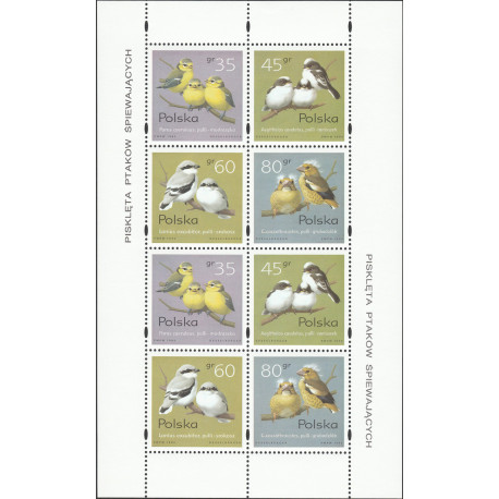 3419-3422 I arkusz MNH**