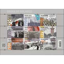 5040-5048 arkusz MNH**