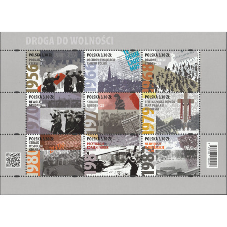 5040-5048 sheetlet MNH**