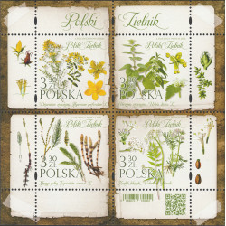 5084-5087 blok 349 MNH**